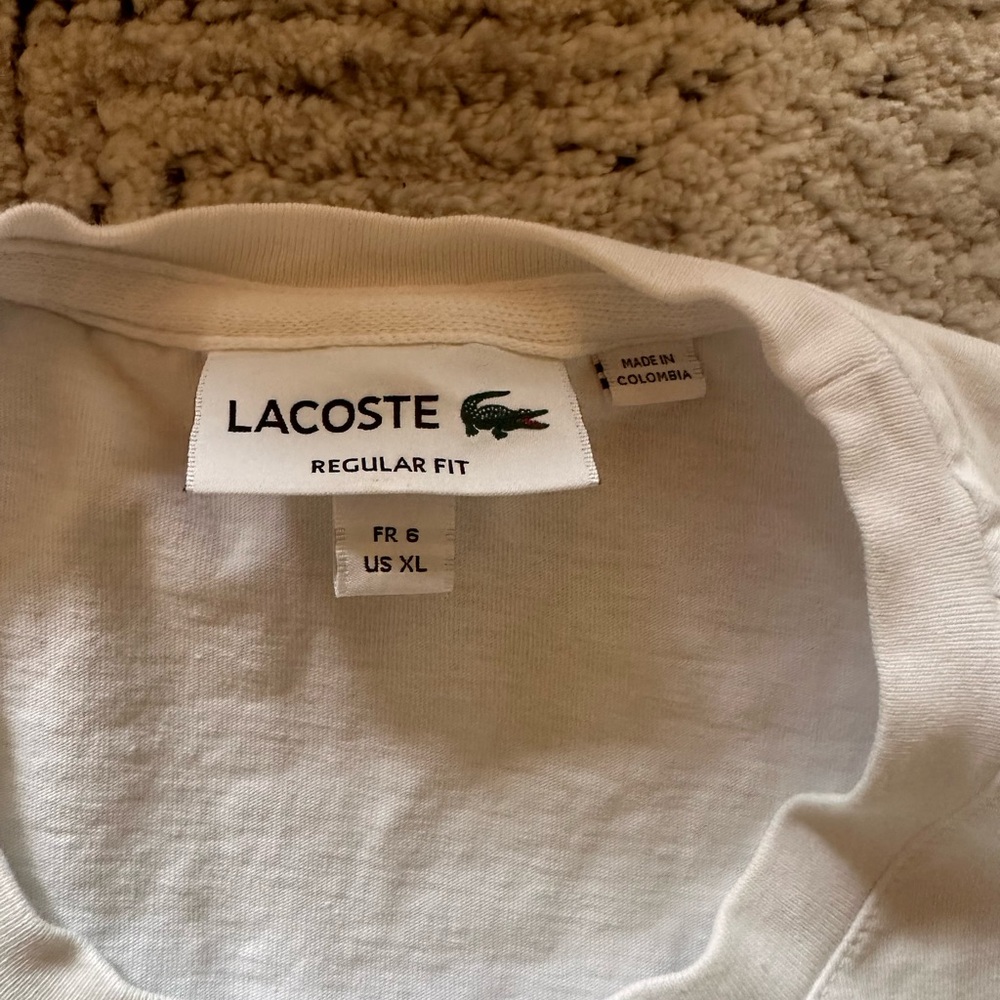 Lacoste summer tee Xl